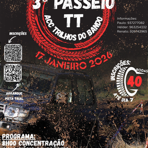 3º Passeio TT ACC Trilhos do Bando